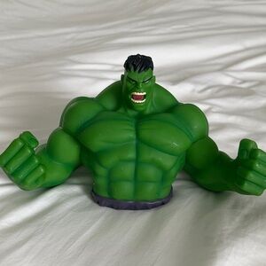 Marvel Hulk Bust Bank - Green Action Figure